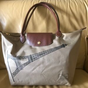 Longchamp Eiffel Tower Limited Ed Le Pliage